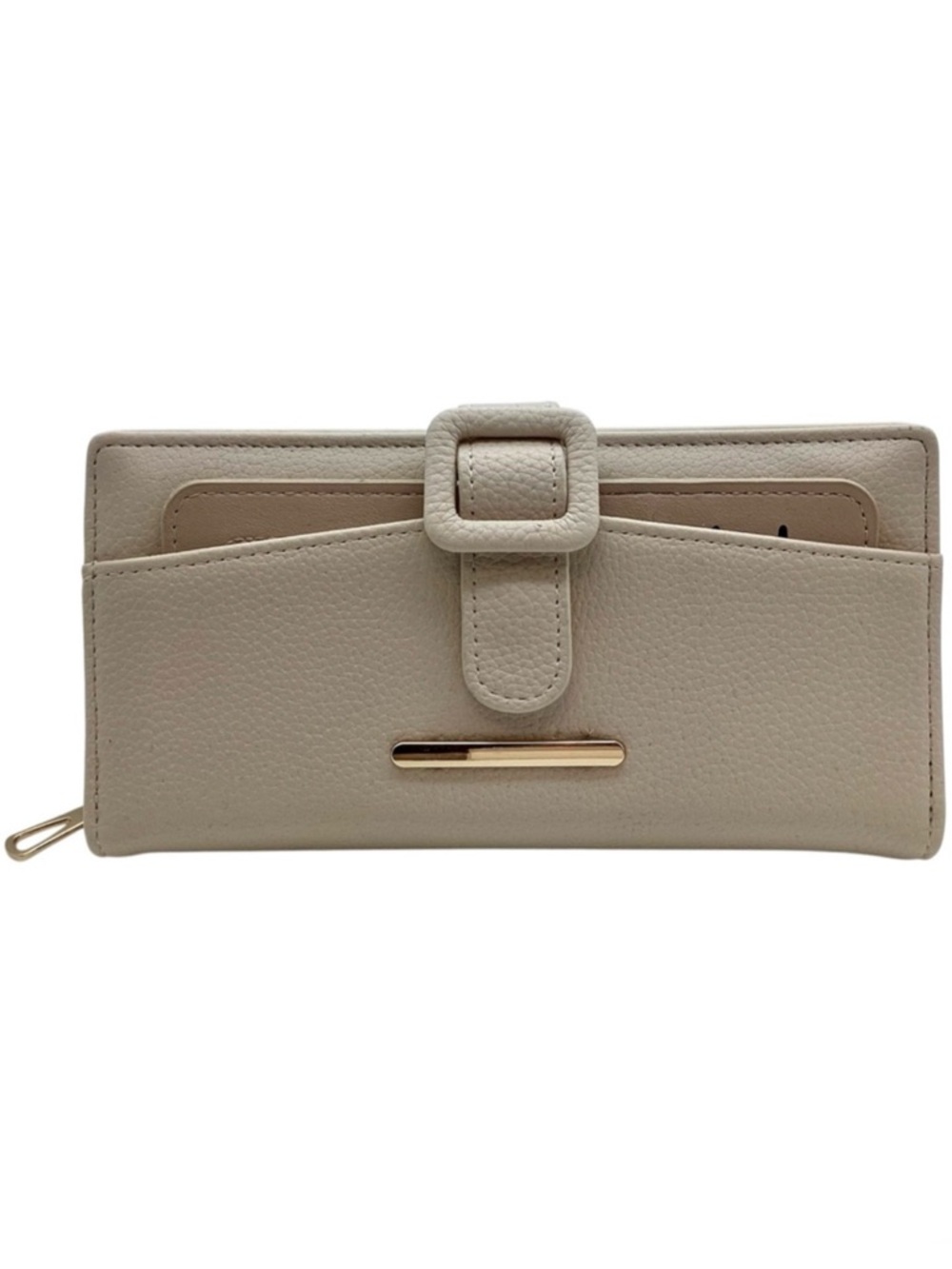 Cream Wallet with Magnetic Closure (NWOT)
